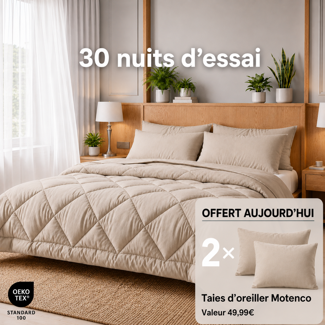 Couverture Douce Nuit® – La couette 2 en 1 à séchage rapide qui remplace les draps.