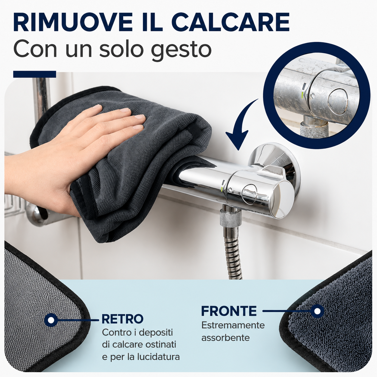 Motenco™ Splendore | Panno in Microfibra Premium