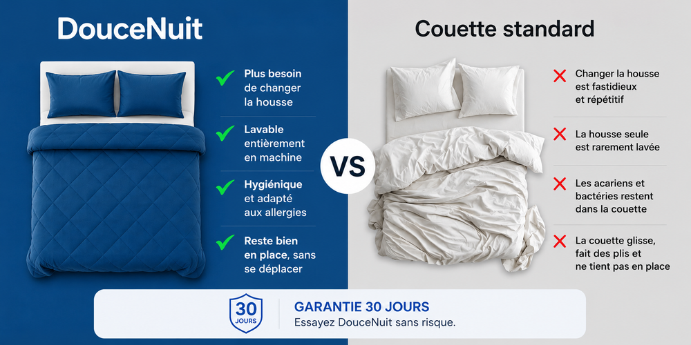 Se lave comme du linge de lit