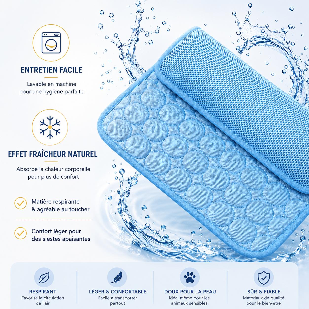 FreshMat™ – Tapis rafraîchissant pour animaux