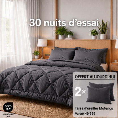 Couverture Douce Nuit® – La couette 2 en 1 à séchage rapide qui remplace les draps.