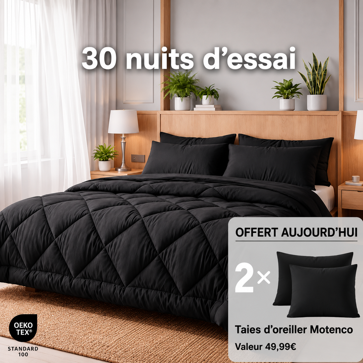 Couverture Douce Nuit® – La couette 2 en 1 à séchage rapide qui remplace les draps.