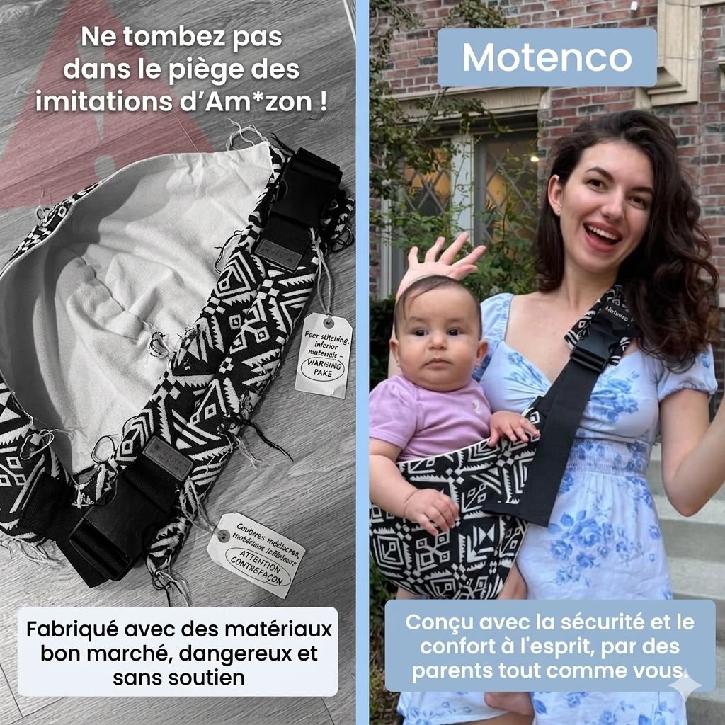 Motenco™ BabyComfort – Porte-bébé ergonomique