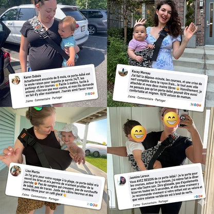 Motenco™ BabyComfort – Porte-bébé ergonomique